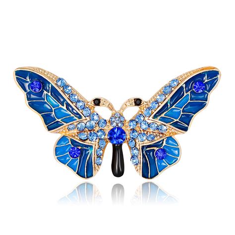 Buy GYAYU Butterfly Brooch pins Women Enamel Insect Pin Lapel Pin ...