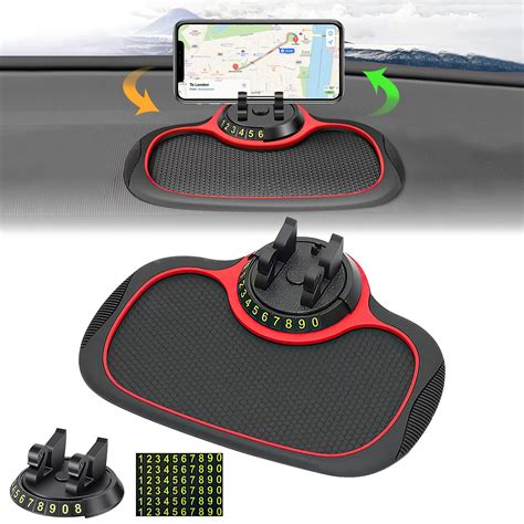 Rednow Portable Electronic Device Mount, Car Phone Holder with ...