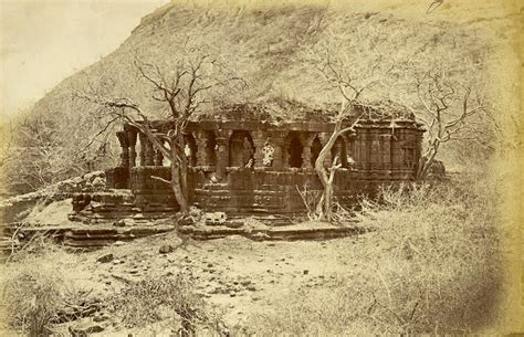 Temple of Mahadeva at Patan, Khandesh District, Maharashtra - c1885 ...