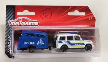 Majorette Mercedes Benz Amg G63 Police Car with Trailer ,One Piece Car ...
