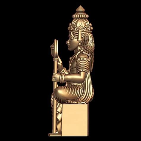 Lord Murugan 3D & 2D Model STL Files - Divine Pendant Design