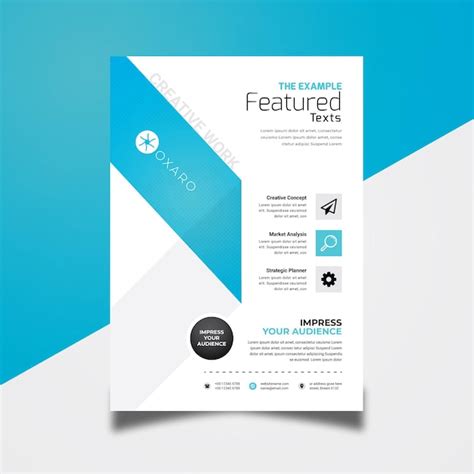 Flyer Azul Claro Imagens – Download Grátis no Freepik