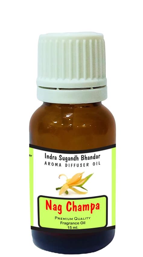 INDRA SUGANDH BHANDAR Nag Champa Aroma Diffuser Oil - 100% Pure ...