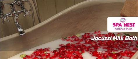 Jacuzzi Milk Bath in Kothrud, Spa Nest Kothrud Pune, We offer Jacuzzi ...