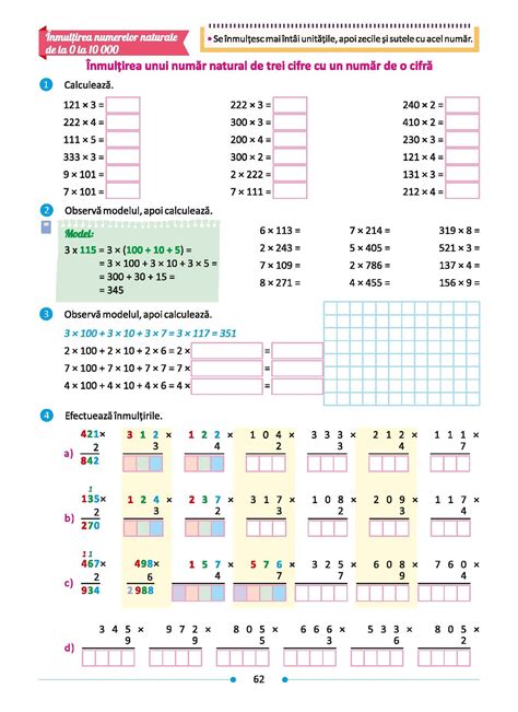 Cei mai buni la matematică! - Mai mult decât o culegere - clasa a III-a ...
