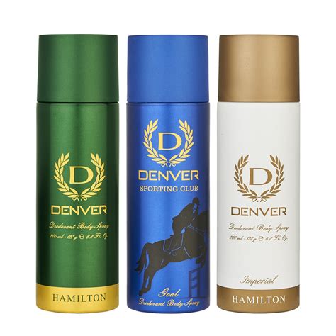 Hamilton, Sporting Club Goal & Imperial Deo Spray - For Men 180/200ml ...