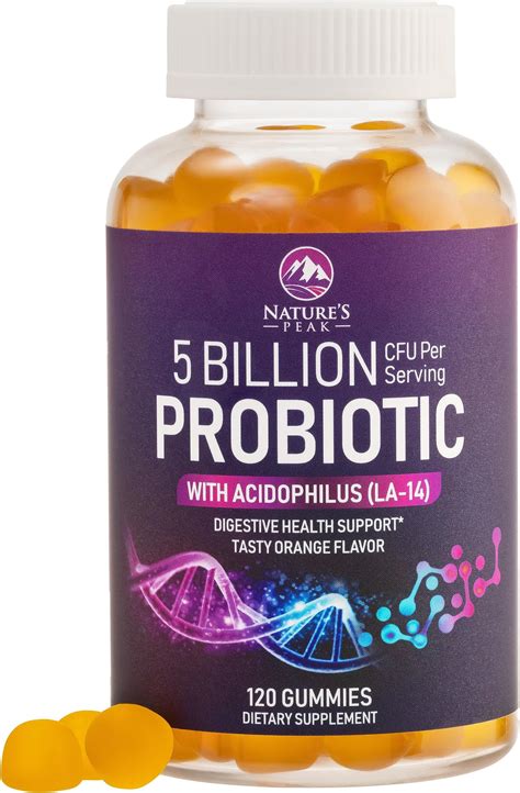 Amazon.com: Maxi Yum - Probiotic Gummies with 5 Billion CFUs of Digestive Health Probiotics for ...