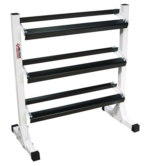 Buy 38 Three Tier Hex Dumbbell Rack by Deltech Fitness Online at Lowest ...