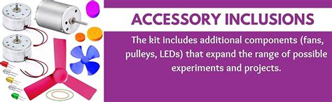 Kit4Curious® Solar/Dynamo/Wind Mill Motor/Low Current High Torque Motor ...