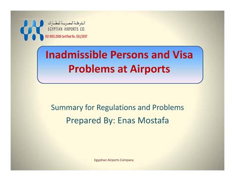 Inadmissibles - Egypt Final 26Feb2014 - Inadmissible Persons and Visa ...