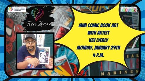 Make Mini Comic Books, Asheboro Public Library, 29 January 2024 ...