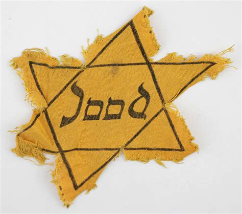 Lot - DUTCH ‘JOOD’ STAR OF DAVID PATCH