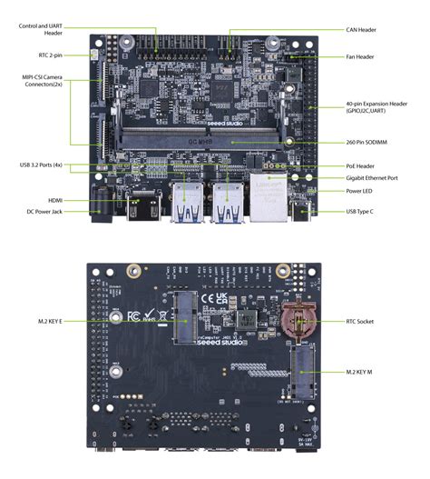 reComputer J401 Carrier Board for Jetson Orin NX and Nano ...