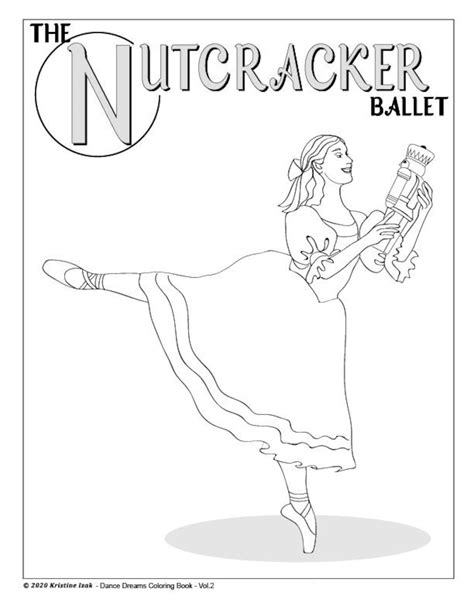 Nutcracker Ballet Coloring Pages