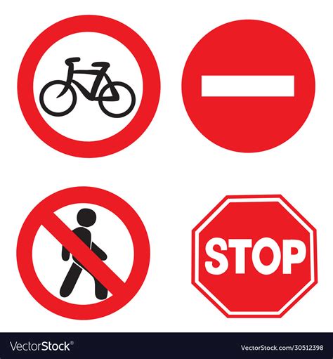 Image result for Red Signs Driving