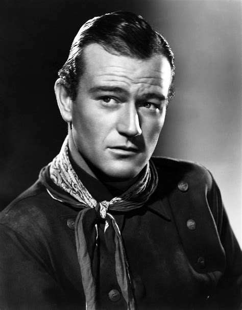 Young John Wayne and other cast members in promo shots for “Stagecoach ...