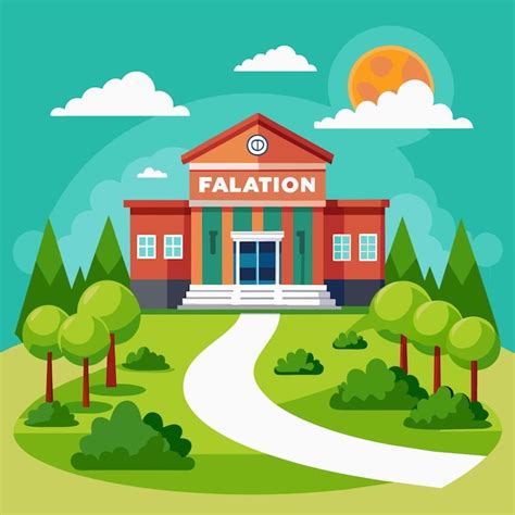 Cartoon Building Background Drawing 的图像结果