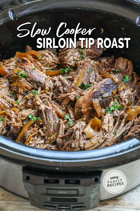 Crock Pot Sirloin Tip Roast | Sirloin tip roast, Sirloin roast recipes ...