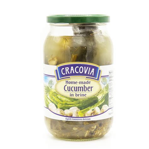 CRACOVIA 29.4oz CUCUMBERS IN BRINE - European Food Express