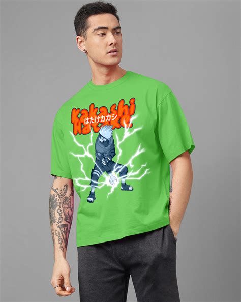 Naruto Kakashi Hatake Oversized Tshirt Men – Free Authority