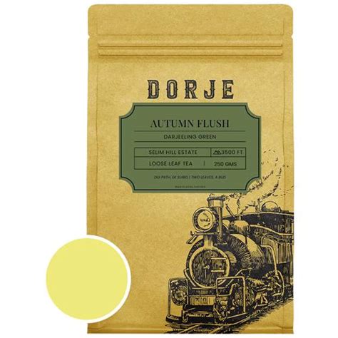 Dorje Autumn Flush Darjeeling Green Tea - Rich In Antioxidants