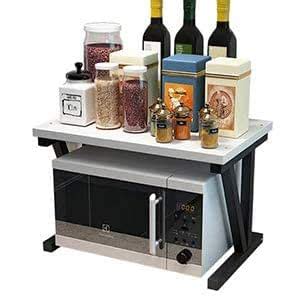 Indian Decor. 37400 Microwave Shelf Stand Metal Microwave Oven Rack ...