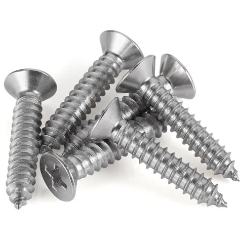 B.K.Jagan & Co CSK Philip S.S Sheet Metal Screw 6 X 19mm-200pcs ...