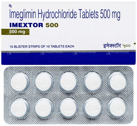 Imextor 500 Mg Tablet 10 - Uses, Side Effects, Dosage, Price | Truemeds