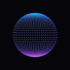 Geometric Wallpaper Gif by Pinimg Planet Orbit Dots Projection Hologram Ar Geometric Wallpaper Gif