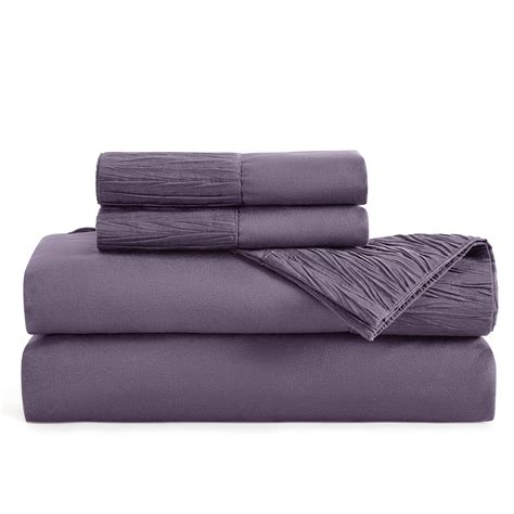 Bedsure Soft 1800 Sheets for Queen Size Bed, 4 Pieces Hotel Luxury ...