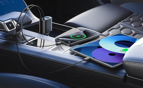 COCIVIVRE Car Quick Charger Car Retractable Cigarette Lighter 60W Plug ...