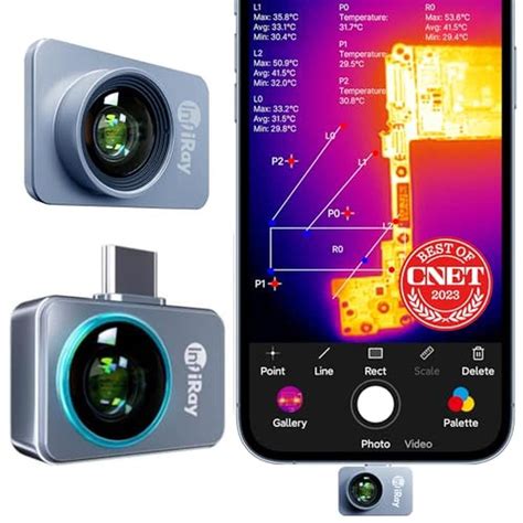 Thermal Camera | InfiRay P2 Pro 256x192 Resolution 25Hz | Professional ...