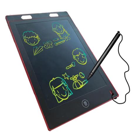 ToyMagic Plastic Multi-Coloured LCD Writing Tablet 8.5 Inch|Educational ...