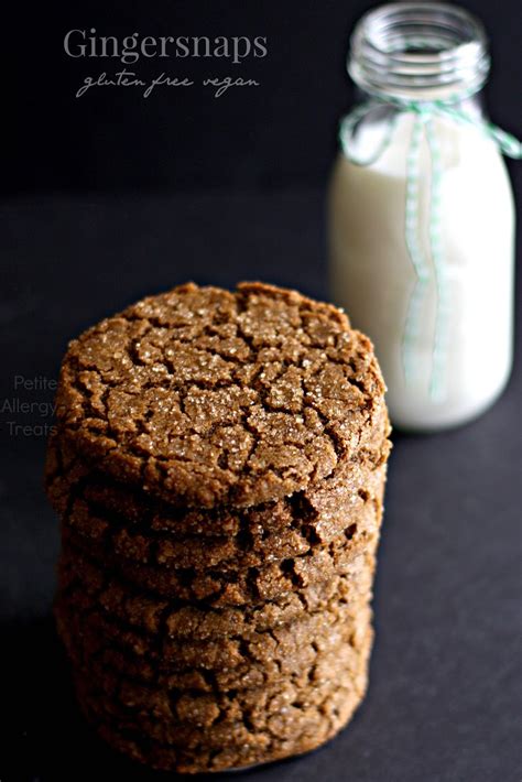 Gluten Free Reindeer Soft Gingersnap Cookies (Vegan) - Petite Allergy ...