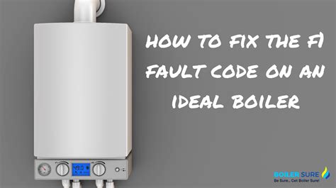 Image result for F1 Error Code Boiler