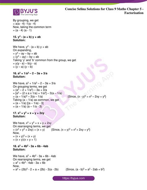 Class 9 Maths Chapter 5 3 Questions 的图像结果