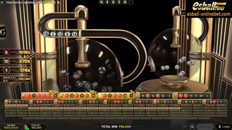 First Person Lightning Lotto Evolution Online - Esball Eu Casino