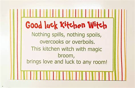 Kitchen witch in yellow Good luck kitchen witch with broom and - Etsy ...