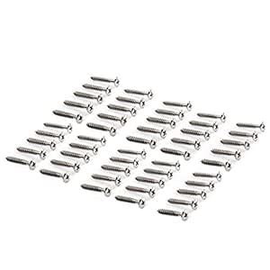50pcs Nickel Tremolo Bridge Mounting Screws for Fender TL Electric ...