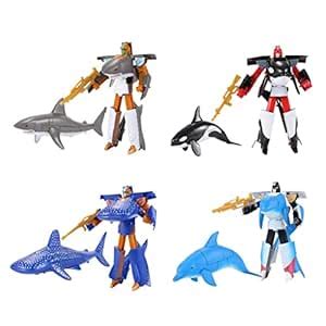 Buy Enakshi Transformation Ocean Animal Figures Toys Robot Educational ...