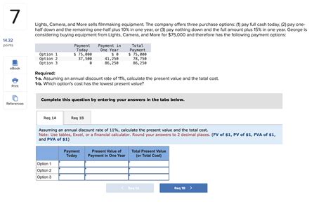 Lights, Camera, and More sells filmmaking equipment. | Chegg.com
