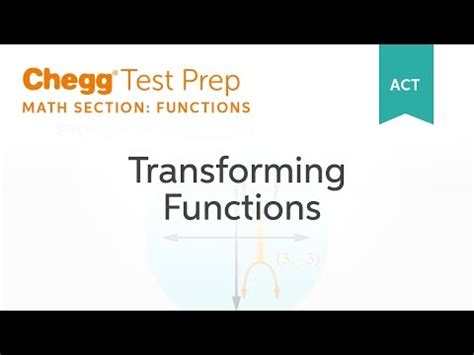 ACT Math: Transforming Functions - Chegg Test Prep Video Lecture