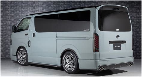 ハイエース デジタルインナーミラー用 リアウイング 業界No.1 - パーツ