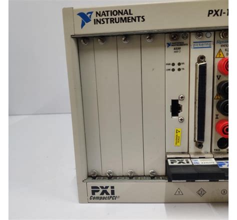 National Instruments NI PXI-1000B 8330/SMX2044/GPIB/8423/6533 ...