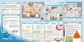 Six Main Religions | Different Religions in the UK Facts Mat