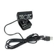 12.0 Mega Pixel PC USB Webcam Clip Camera with Microphone & LED Light ...
