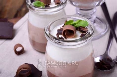 Мусс «Три шоколада» — рецепт с фото | Ethnic recipes, Food, Panna cotta