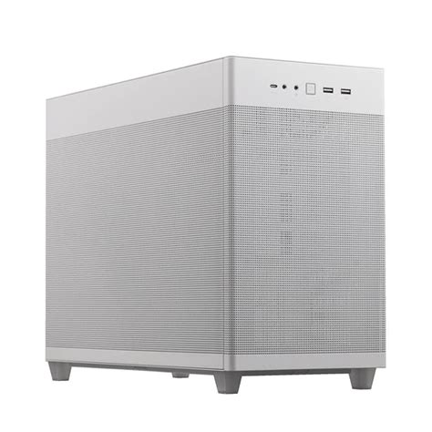 ASUS PRIME AP201 SMALL-TOWER MICRO-ATX CABINET WHITE– Vishal Peripherals