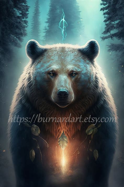 Grizzly Bear Fantasy Art