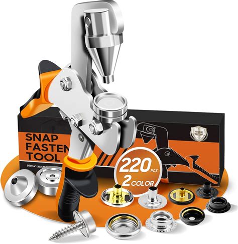 Amazon.com: Snap Fastener Tool, Snap Kit with Tool, Canvas Snap Tool ...